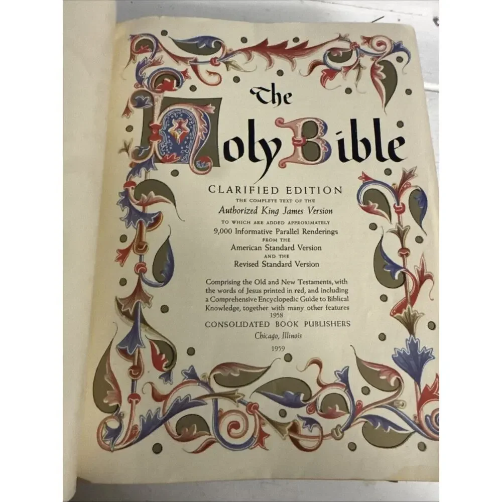 holy bible good‎ samaritan edition clarified Consolidated book publishers